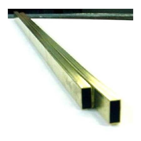 K&S Precision Metals Brass Tube 5/16-in W X 12-in L Rectangular 8266